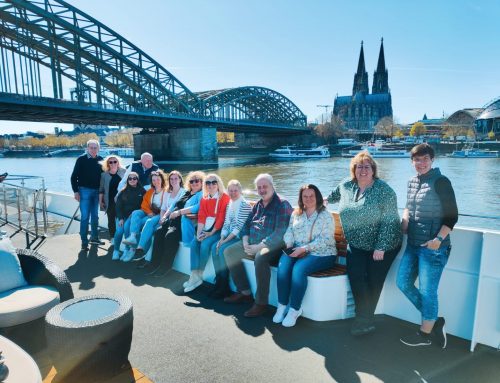 Expedienten unterwegs auf dem Rhein