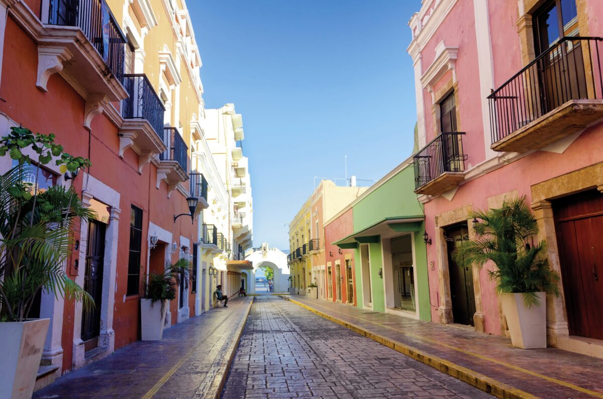 Colonial Campeche, Mexico